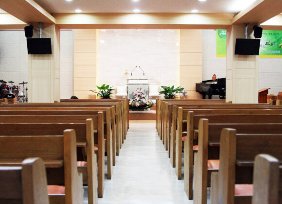 장기중앙교회2 정부 방역지침에 따른 공예배 현장 참석 안내