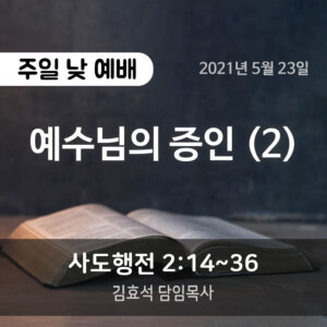 예수님의 증인 (2)