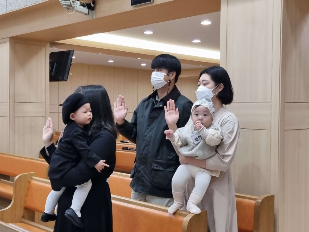 2021년 11월 성례식 및 유아세례