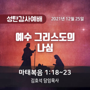 예수 그리스도의 나심