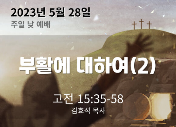 부활에 대하여(2)