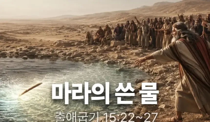 장기중앙교회 주일 낮 예배 2026년 6월 28일 – 마라의 쓴 물