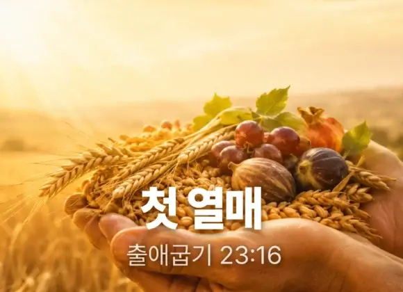 20260705 장기중앙교회 주일 낮 예배 2026년 7월 5일 – 첫 열매