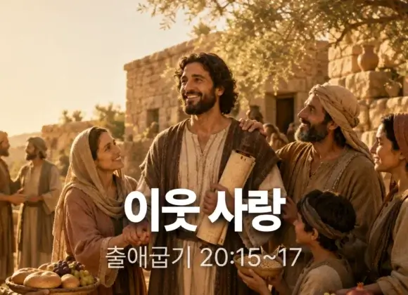 장기중앙교회 주일 낮 예배 2026년 8월 23일 – 이웃 사랑 (2)