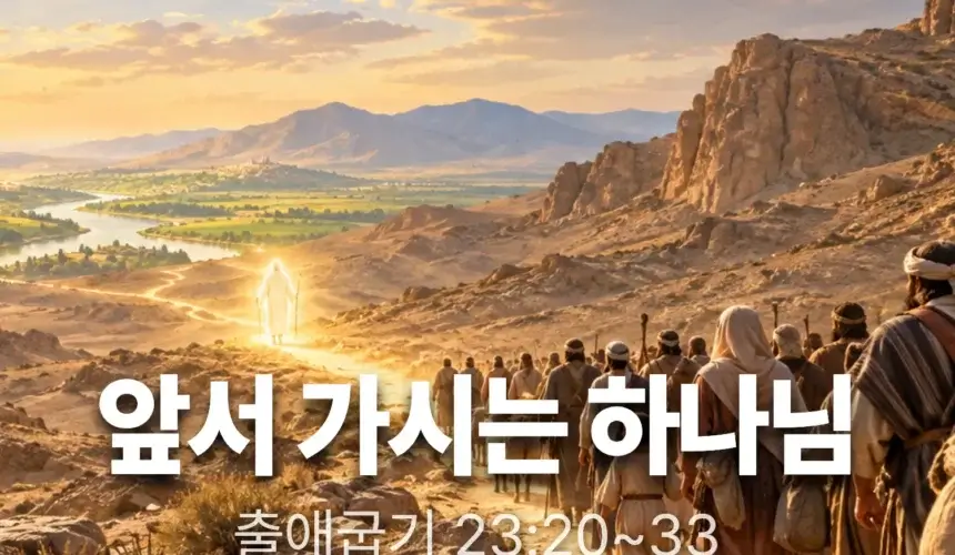 장기중앙교회 주일 낮 예배 2026년 9월 13일 – 앞서 가시는 하나님