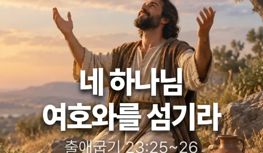 장기중앙교회 주일 낮 예배 2026년 9월 6일 – 네 하나님 여호와를 섬기라 (2)