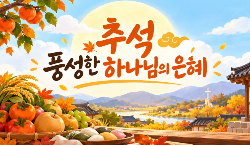 2026-chuseok-worship 2026년 추석 연휴 예배 안내 및 가정예배 순서지